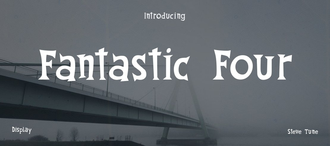 Fantastic Four Font