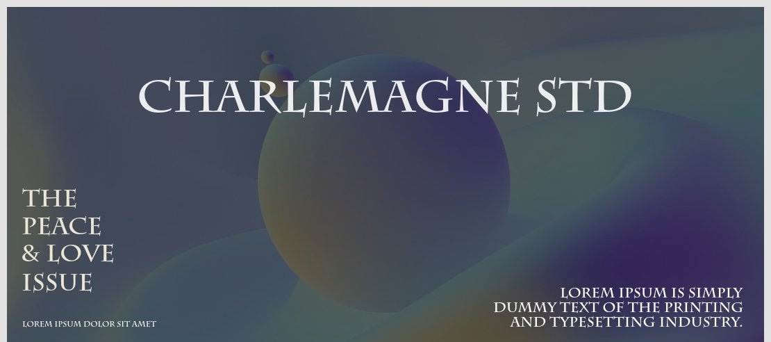 Charlemagne Std Font