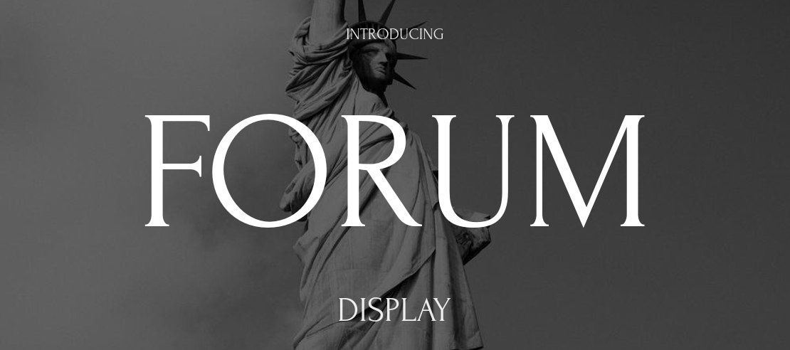 Forum Font