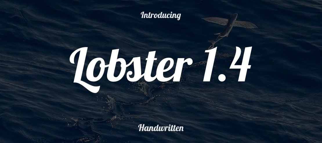 Lobster 1.4 Font