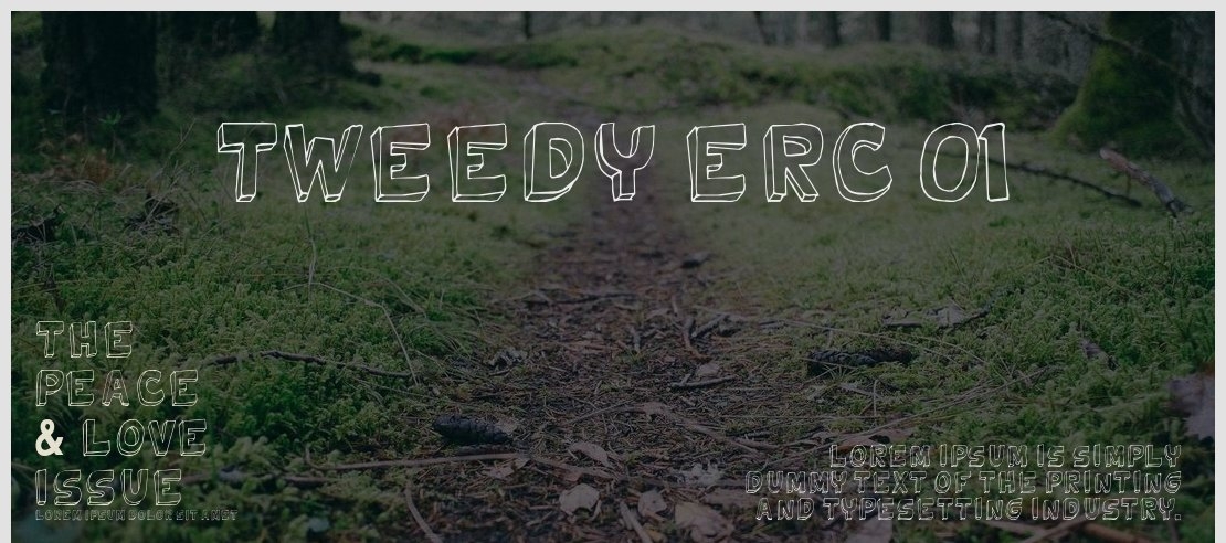 Tweedy Erc 01 Font