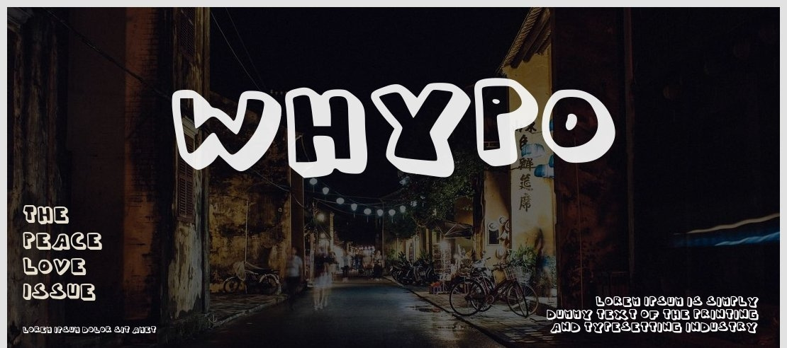Whypo Font
