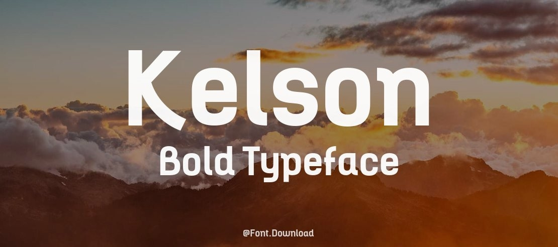 Kelson Bold Font Family