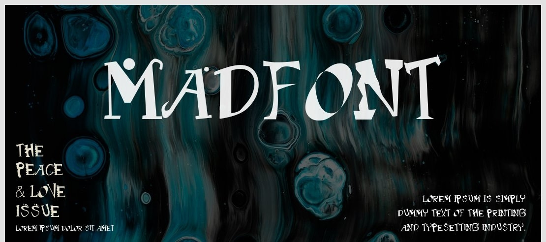 Madfont Font