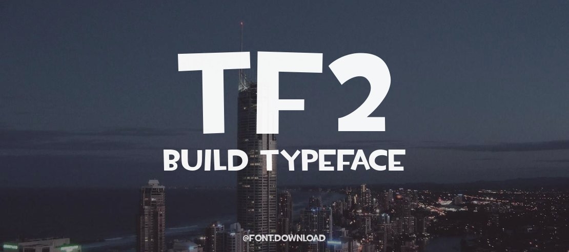 TF2 Build Font