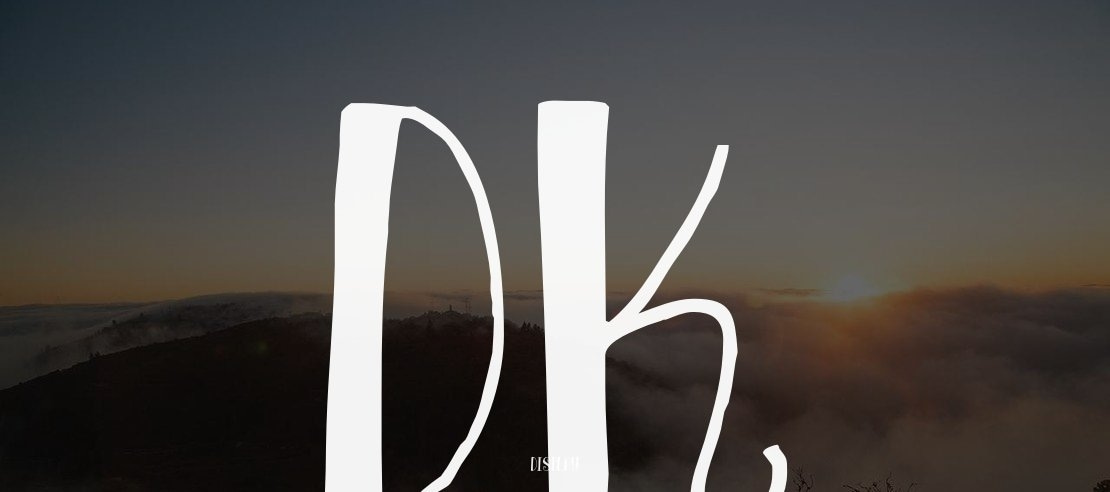 DK Innuendo Font