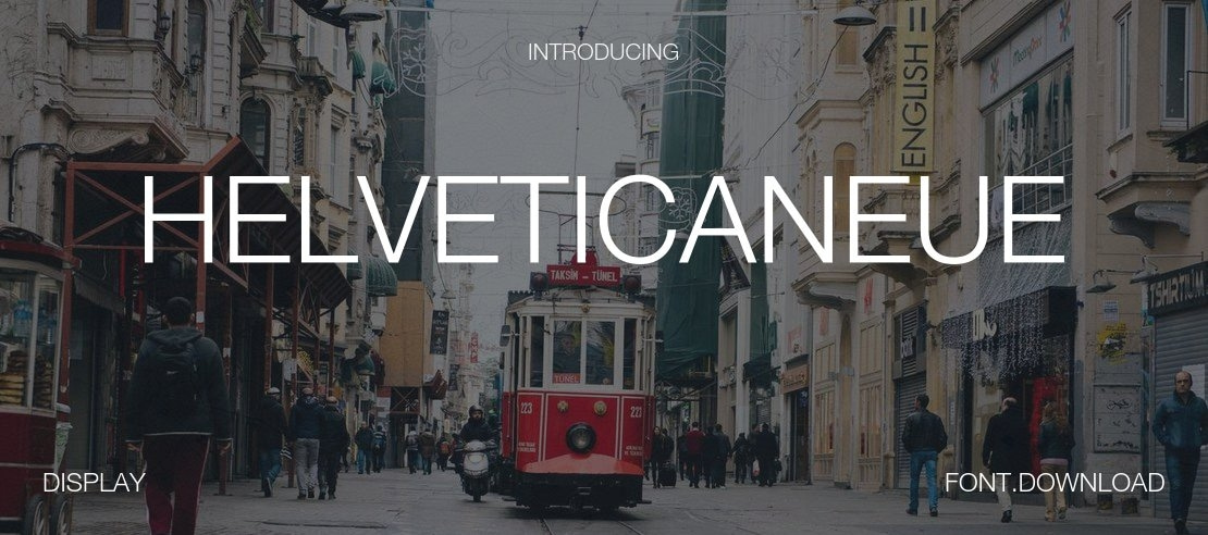 HelveticaNeue Font Family