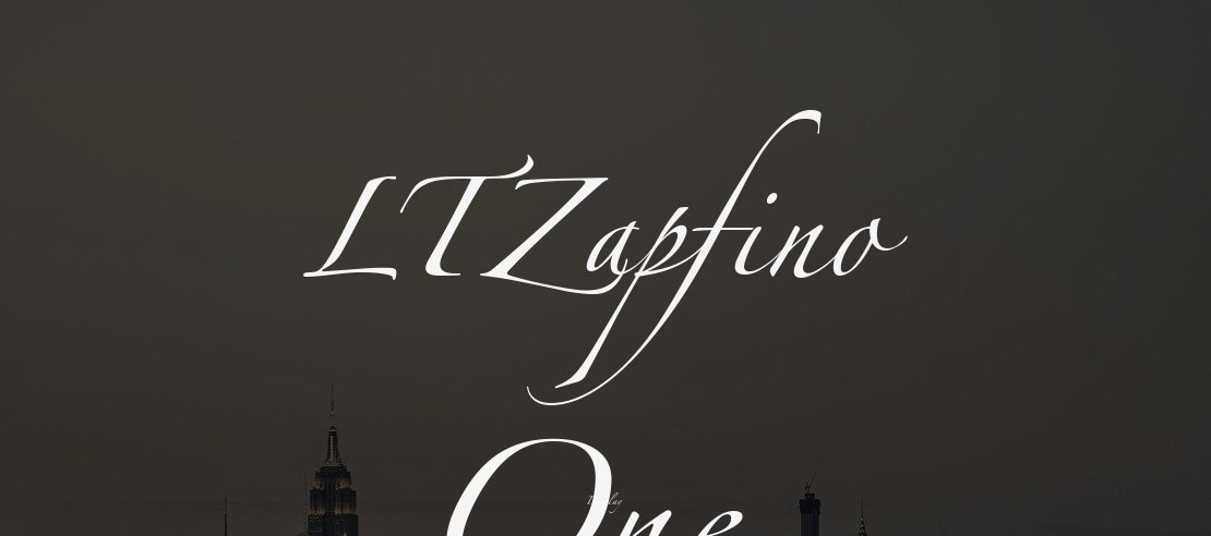 LTZapfino One Font