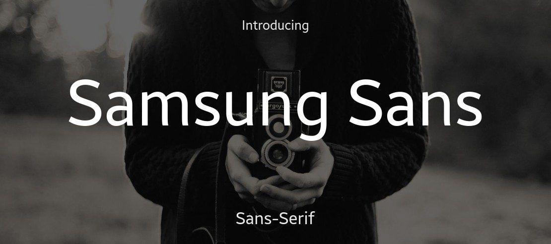 Samsung Sans Font Family