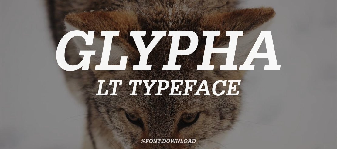 Glypha LT Font