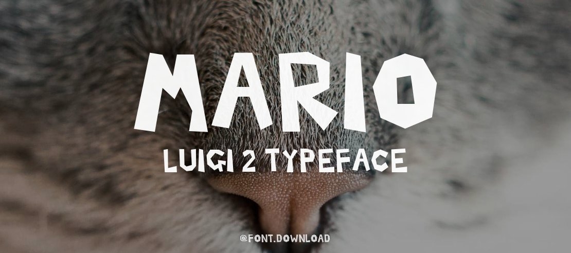 Mario Luigi 2 Font