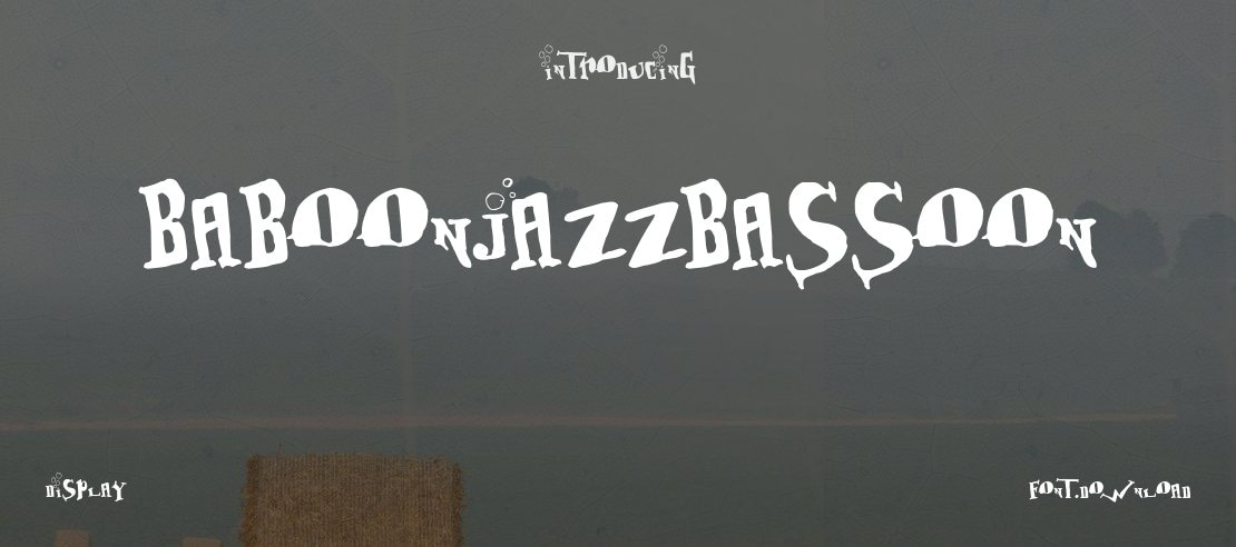 BabOonjaZzbaSsOon Font