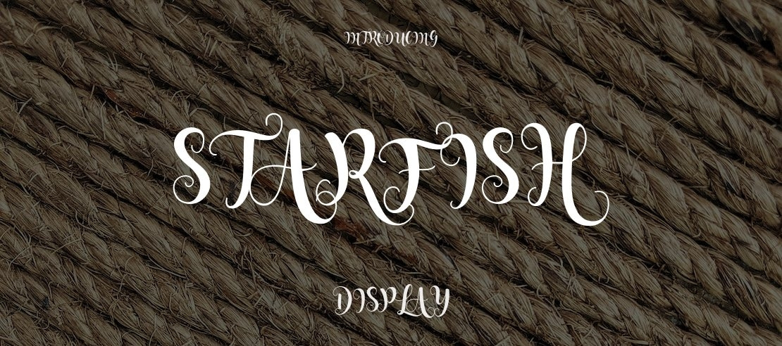 Starfish Font