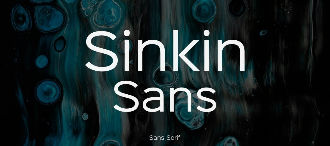 Sinkin Sans Font Family