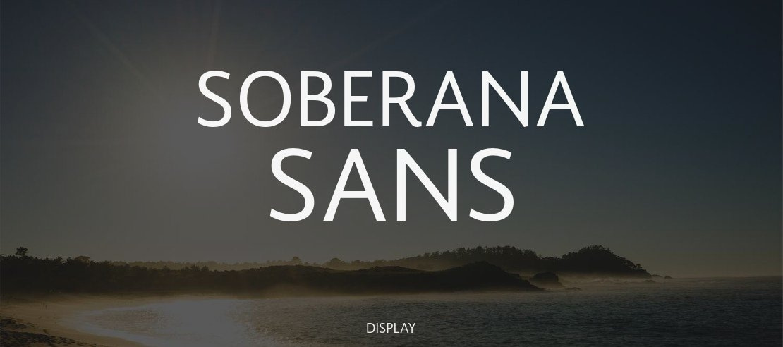 Soberana Sans Font Family