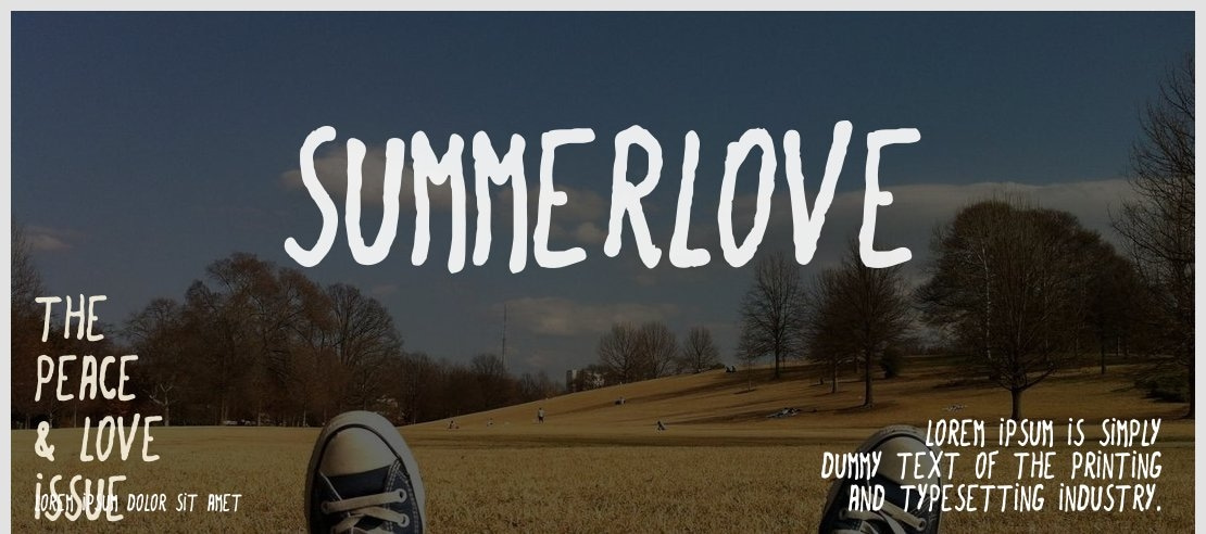 SummerLove Font