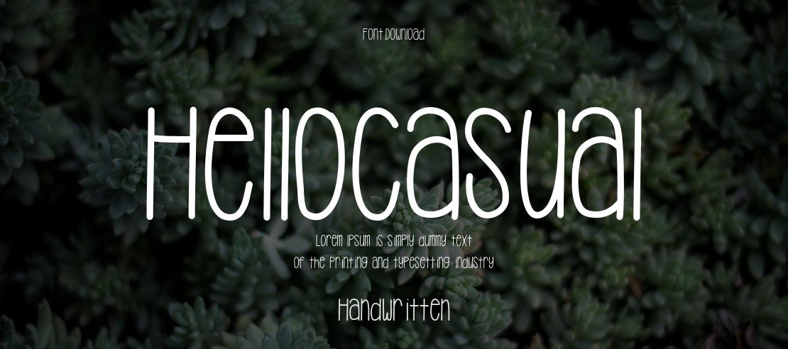HelloCasual Font