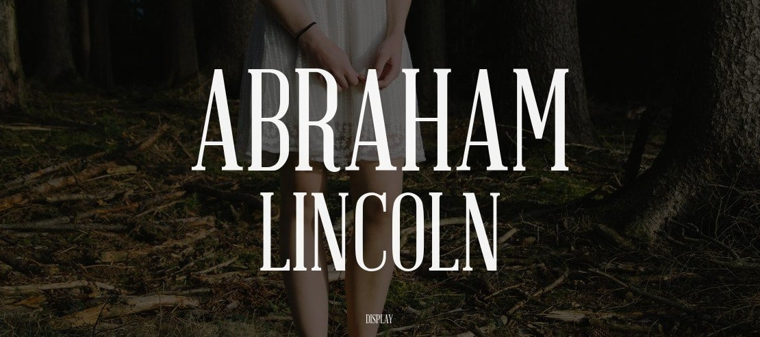 Abraham Lincoln Font