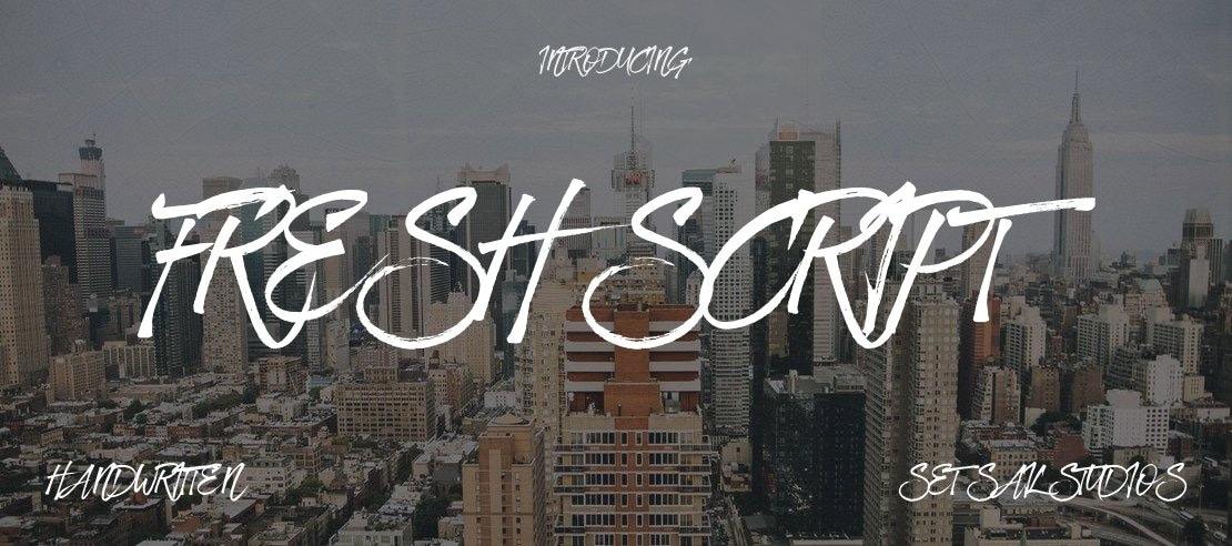 Fresh Script Font