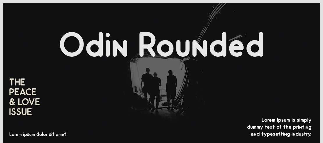 Odin Rounded Font