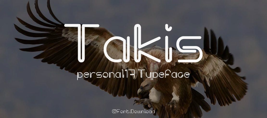 Takis personal17 Font