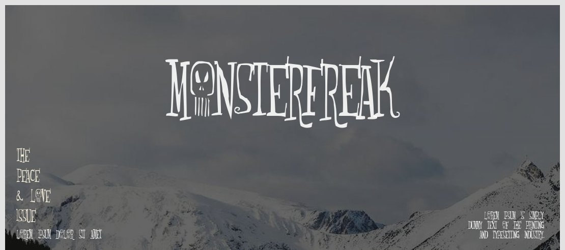 Monsterfreak Font