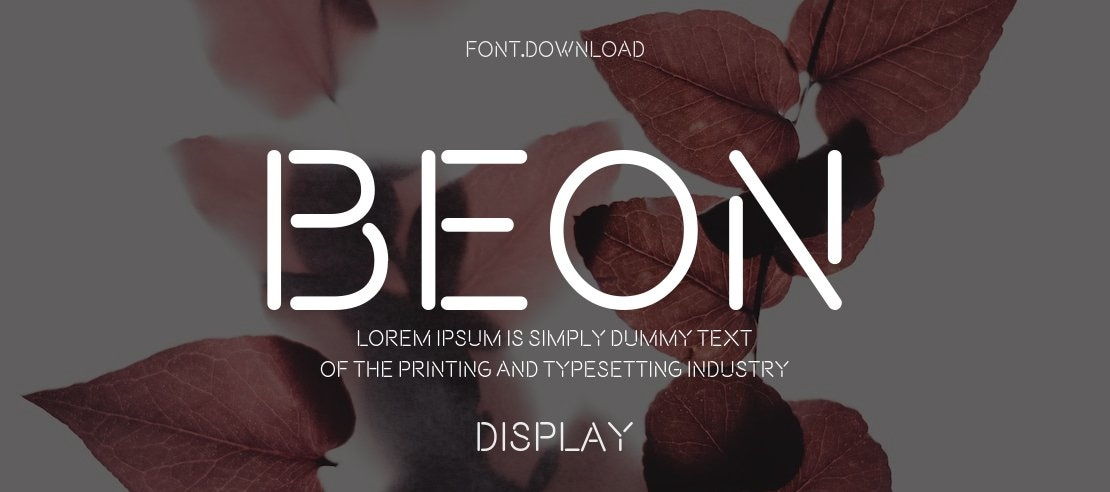 Beon Font Family