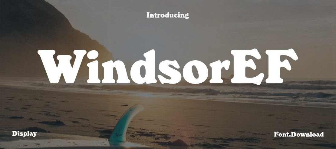 WindsorEF Font Family