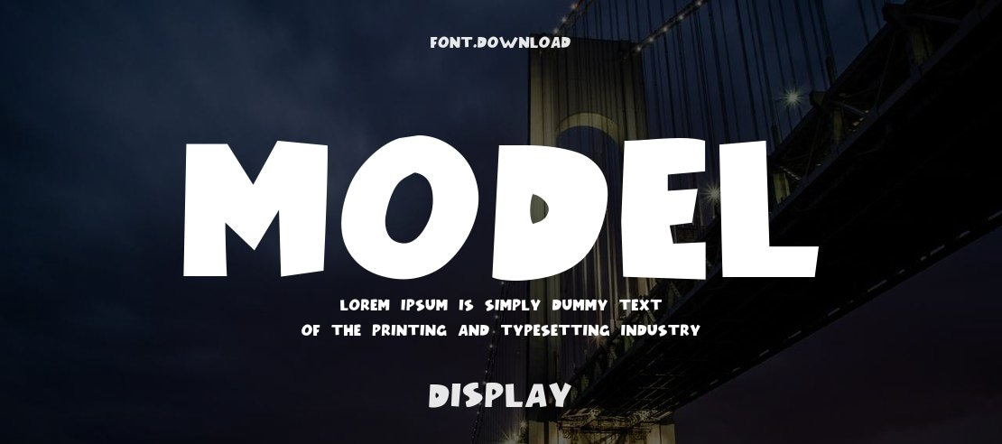 Model Font