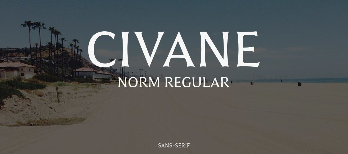 Civane Norm Regular Font