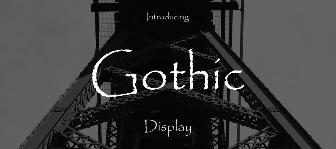 Gothic Font