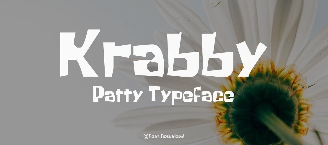 Krabby Patty Font