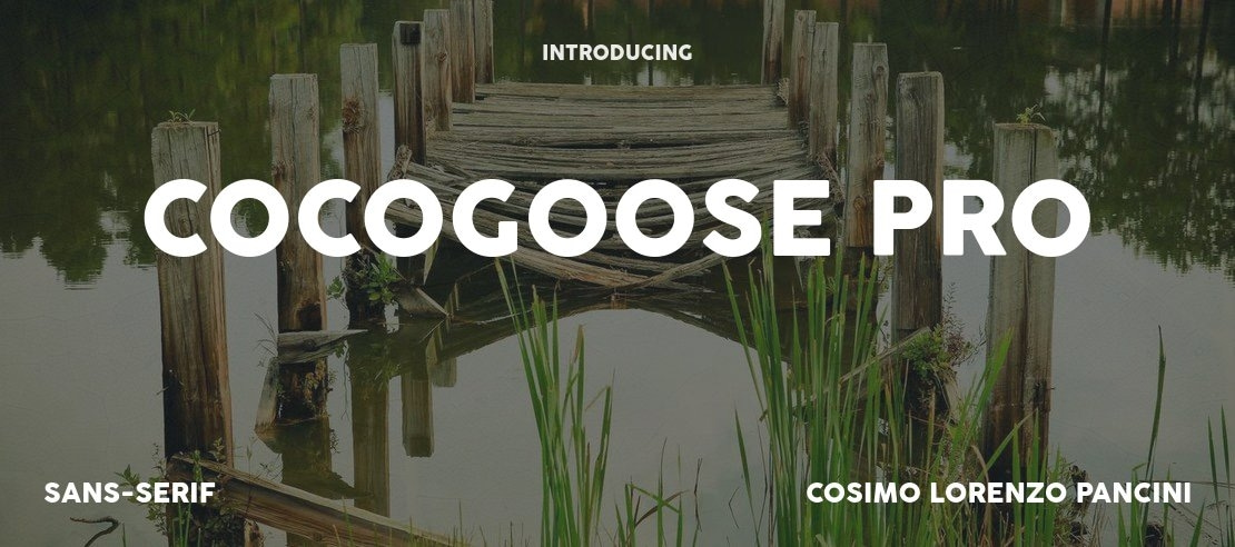 Cocogoose Pro Font Family