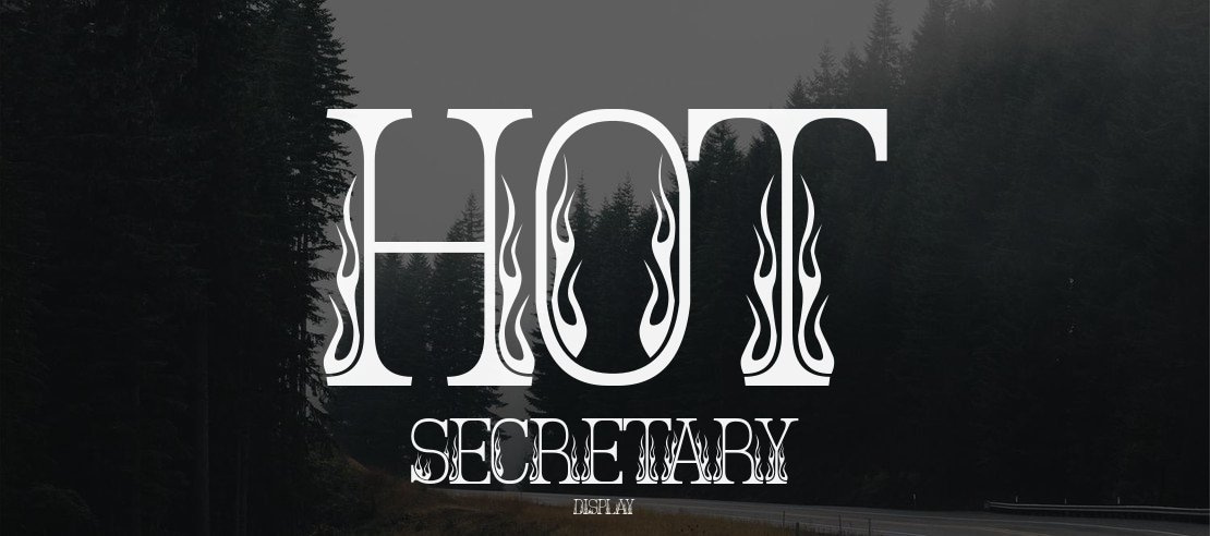 Hot Secretary Font