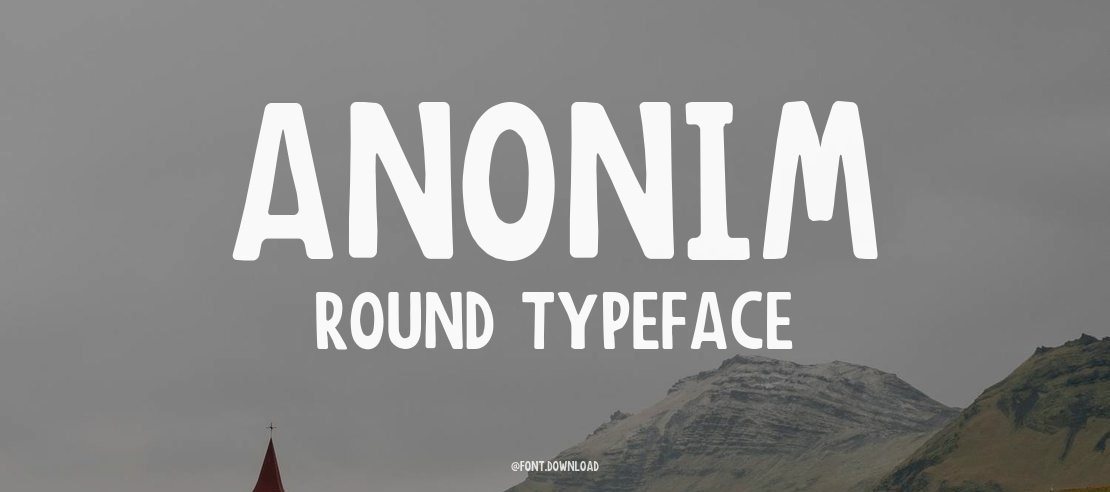 Anonim Round Font