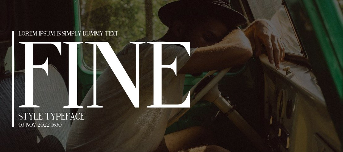 Fine Style Font