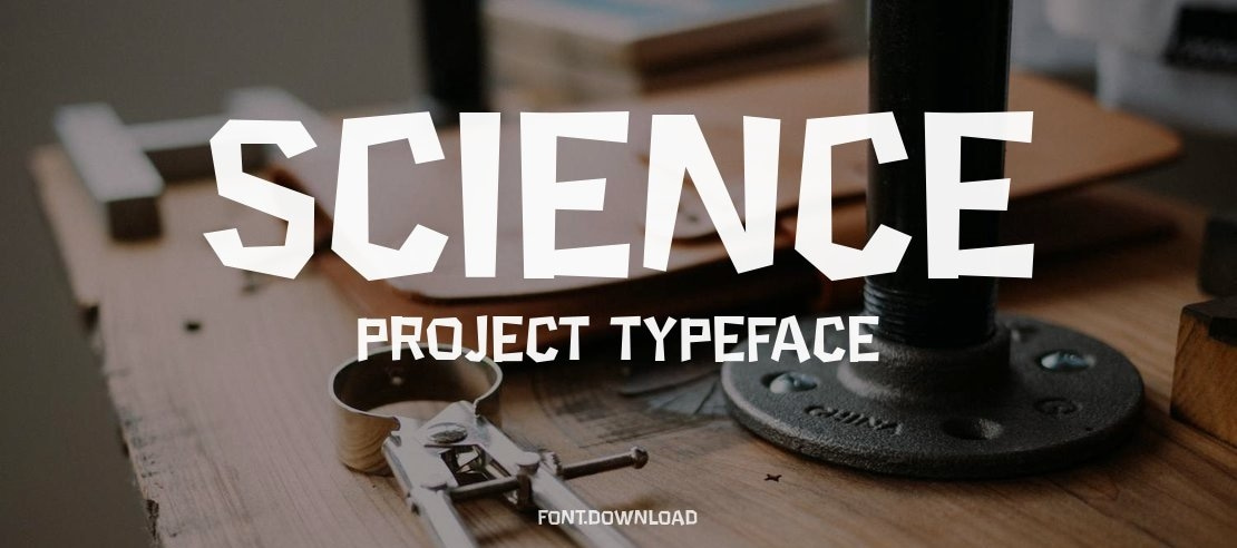 Science Project Font