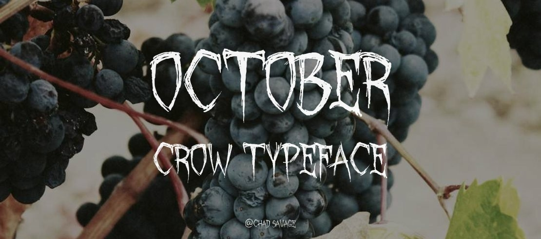 October Crow Font