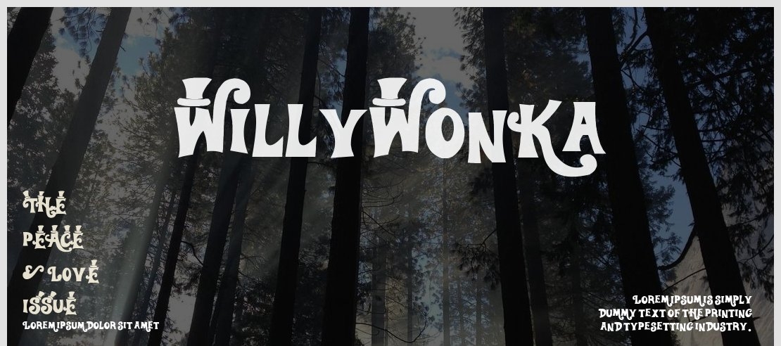 WillyWonka Font