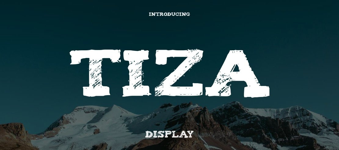 Tiza Font