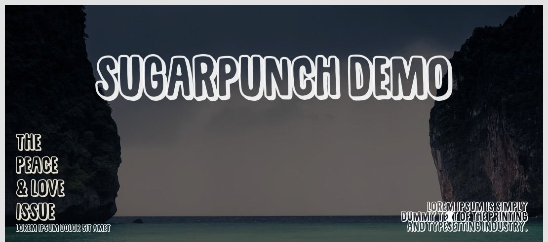 Sugarpunch DEMO Font