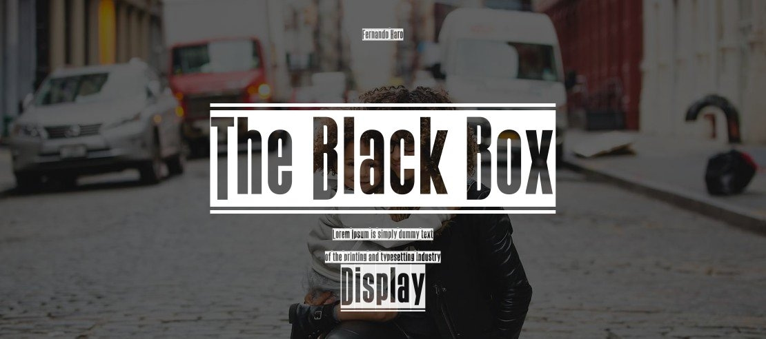 The Black Box Font Family