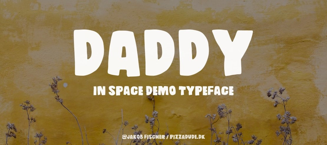 Daddy in space DEMO Font