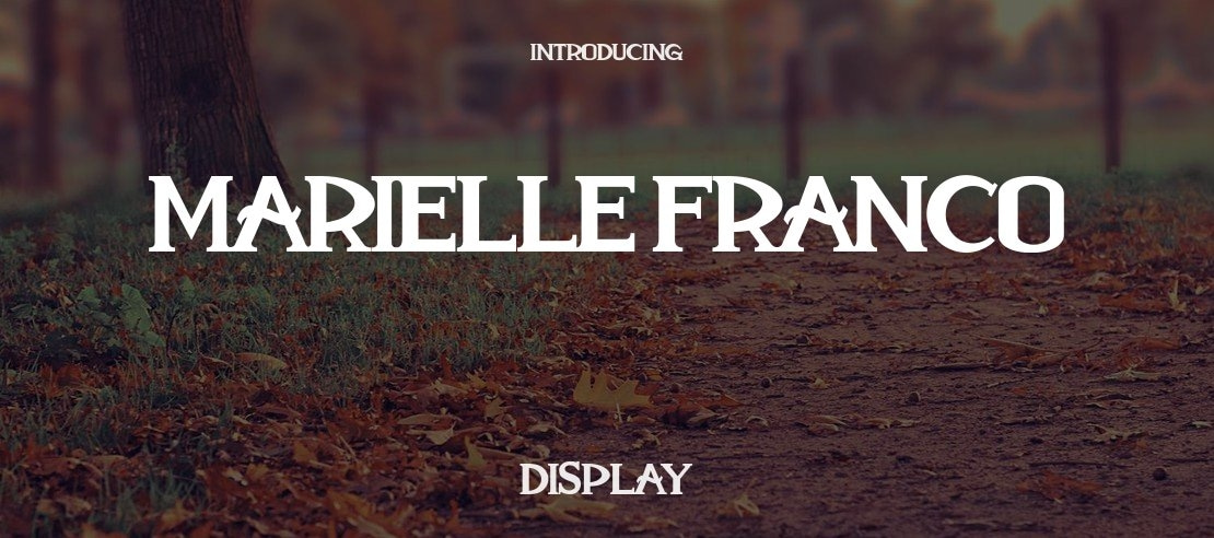 Marielle Franco Font Family