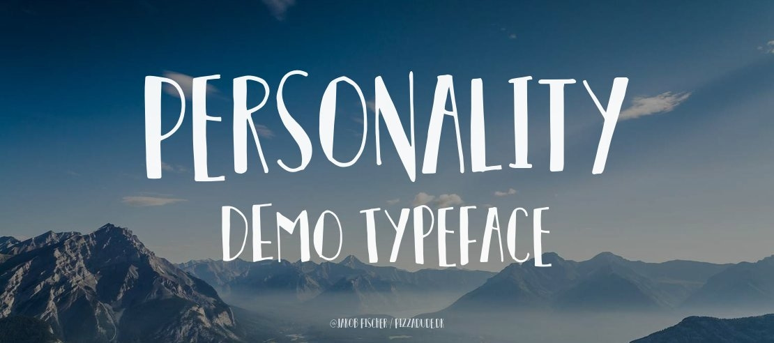 Personality DEMO Font