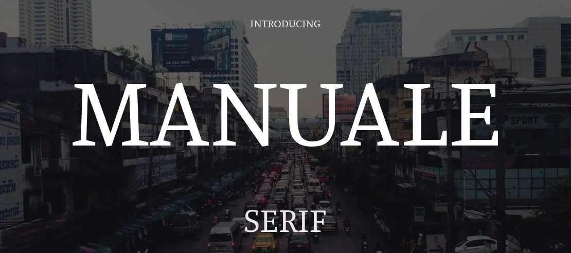 Manuale Font Family