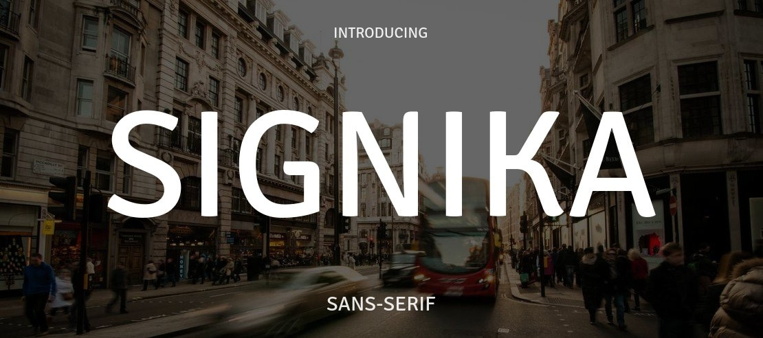 Signika Font Family