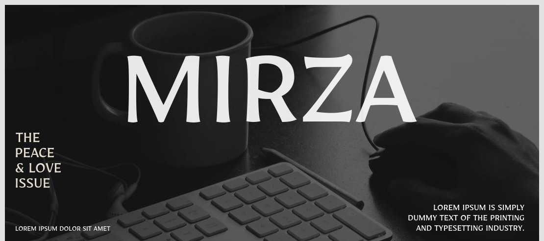 Mirza Font Family