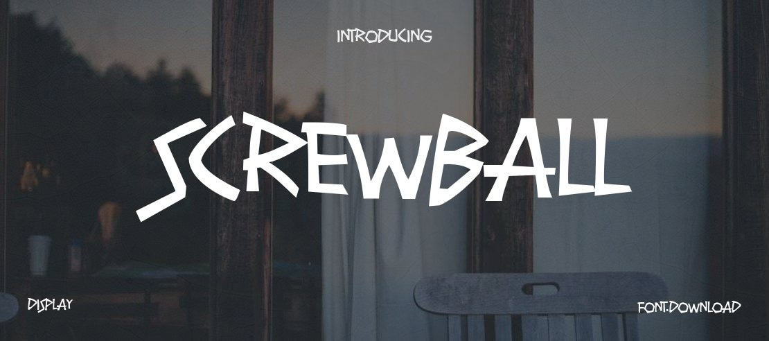 Screwball Font