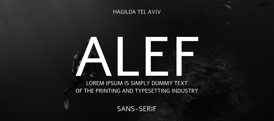 Alef Font Family
